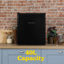 Russell Hobbs RHTTLF2E1B 40L, Larder Fridge, Black