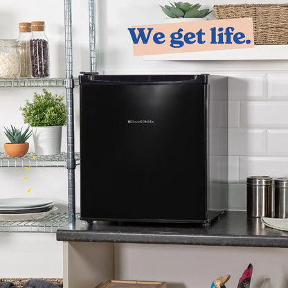 Russell Hobbs RHTTLF2E1B 40L, Larder Fridge, Black