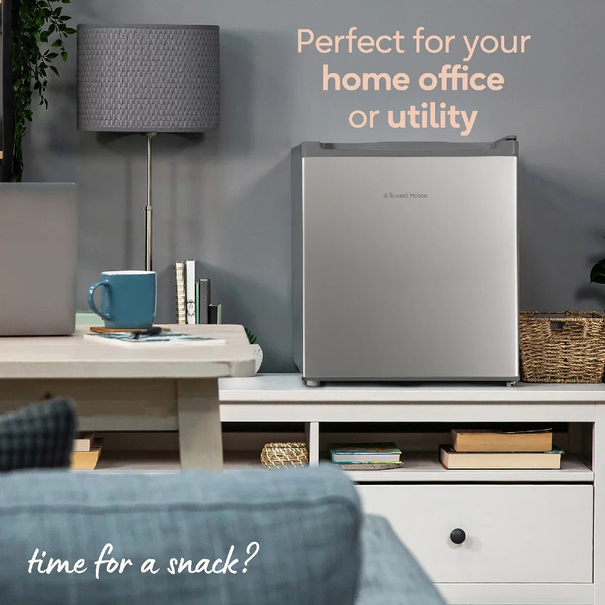 Russell Hobbs RHTTLF2E1SS 40L, Larder Fridge, Stainless Steel