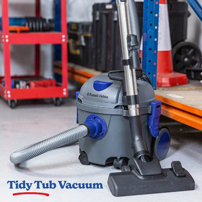 Russell Hobbs® RHTV2001, Tidy Tub Vacuum in Grey & Blue