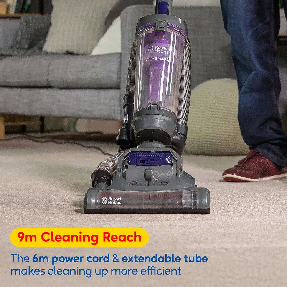 Russell Hobbs® RHUV5601 ATHENA2 Pet Upright Vacuum