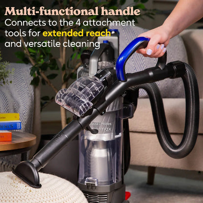 Russell Hobbs® RHUV7001, Hypermax Upright Vacuum in Grey & Blue