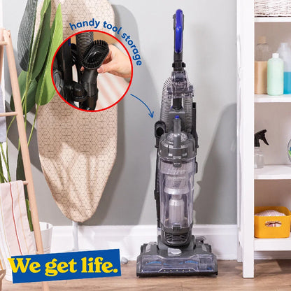 Russell Hobbs® RHUV7001, Hypermax Upright Vacuum in Grey & Blue