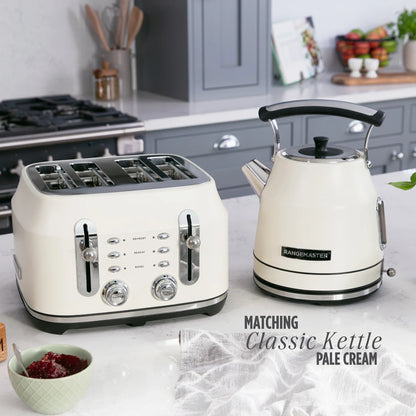 Rangemaster RMCL4S304CM Classic Toaster in Pale Cream