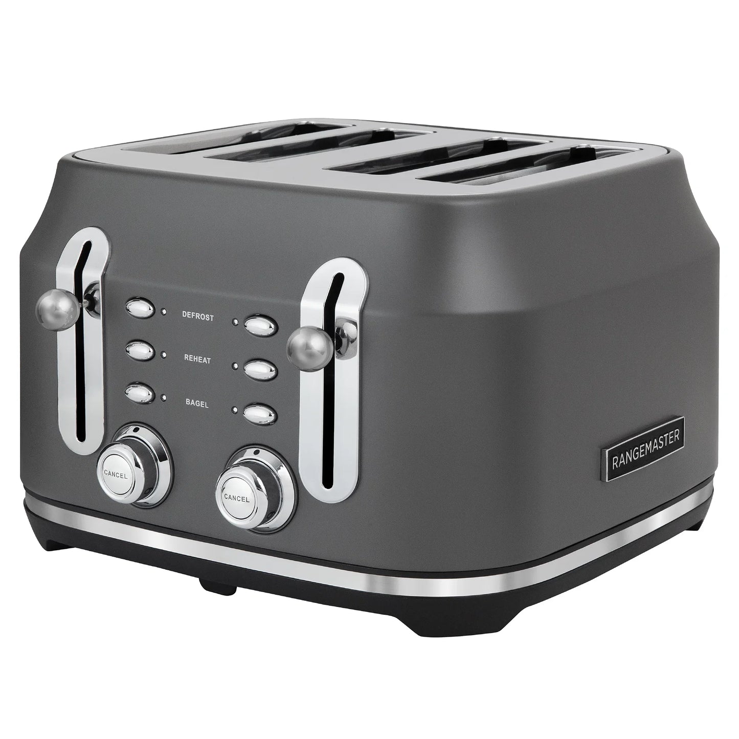 Rangemaster RMCL4S304GY Classic Toaster in Matt Grey