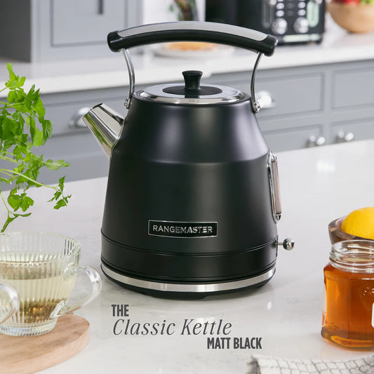 Rangemaster RMCLDK301BK Classic Kettle in Matt Black