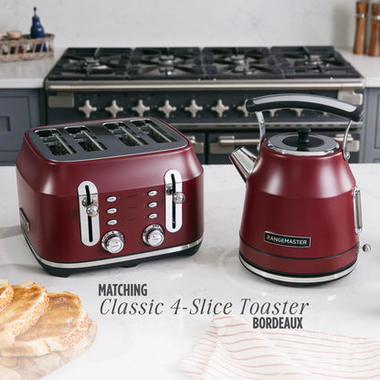 Rangemaster RMCLDK301BU Classic Kettle in Bordeaux