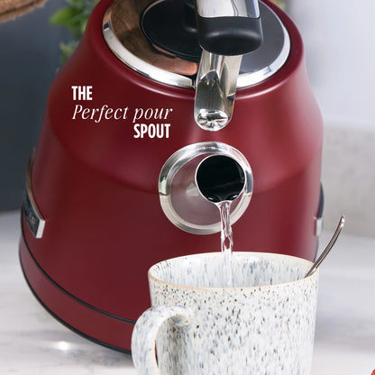 Rangemaster RMCLDK301BU Classic Kettle in Bordeaux