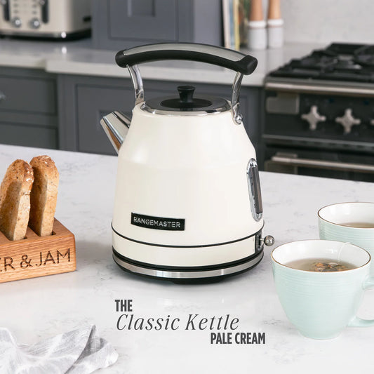Rangemaster RMCLDK301CM Classic Kettle in Pale Cream
