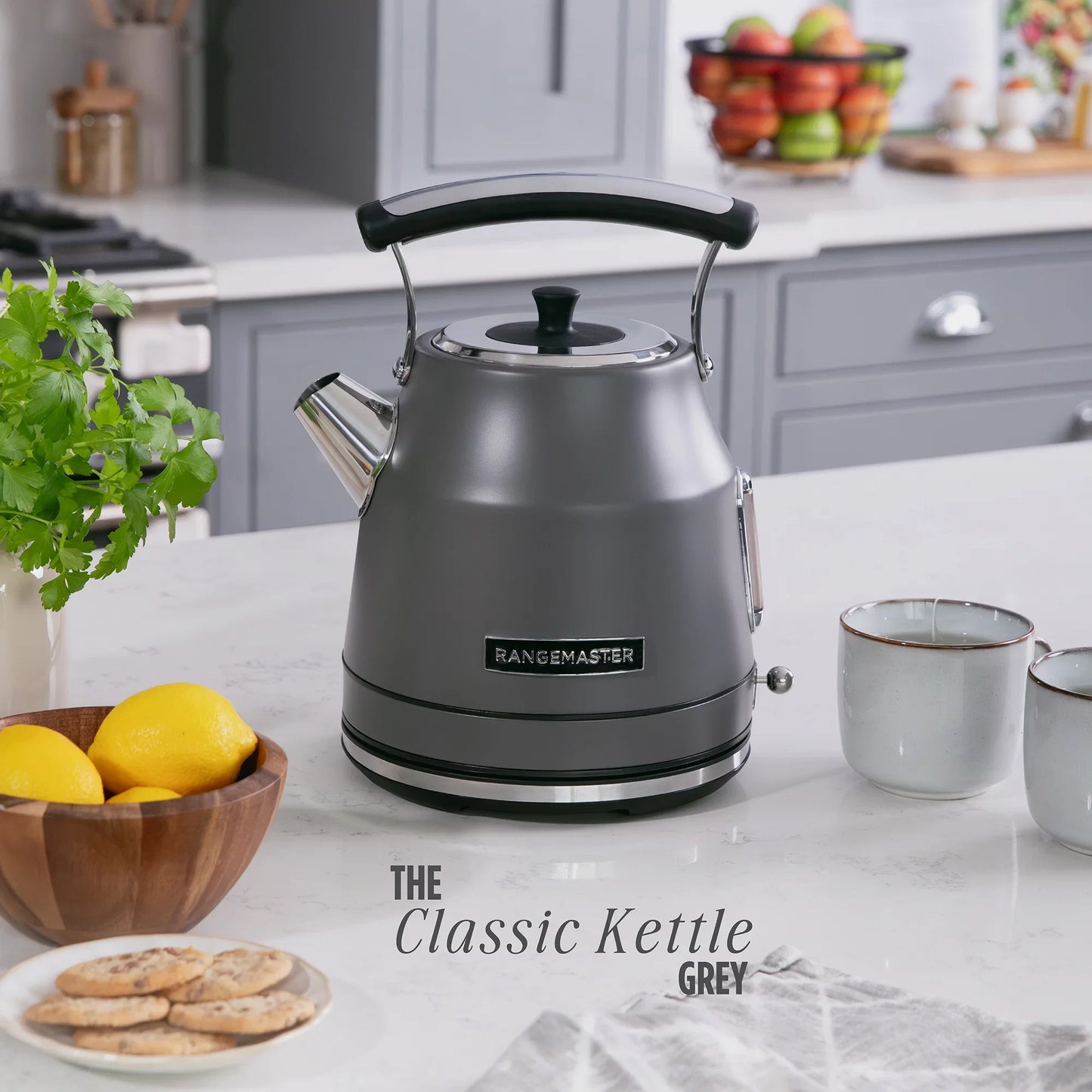 Rangemaster RMCLDK301GY Classic Kettle in Matt Grey