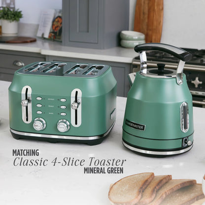 Rangemaster RMCLDK301MG Classic Kettle in Mineral Green