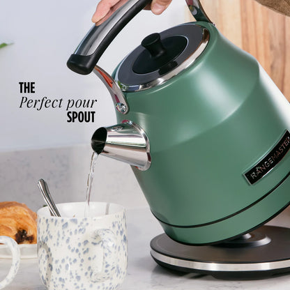 Rangemaster RMCLDK301MG Classic Kettle in Mineral Green