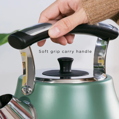 Rangemaster RMCLDK301MG Classic Kettle in Mineral Green