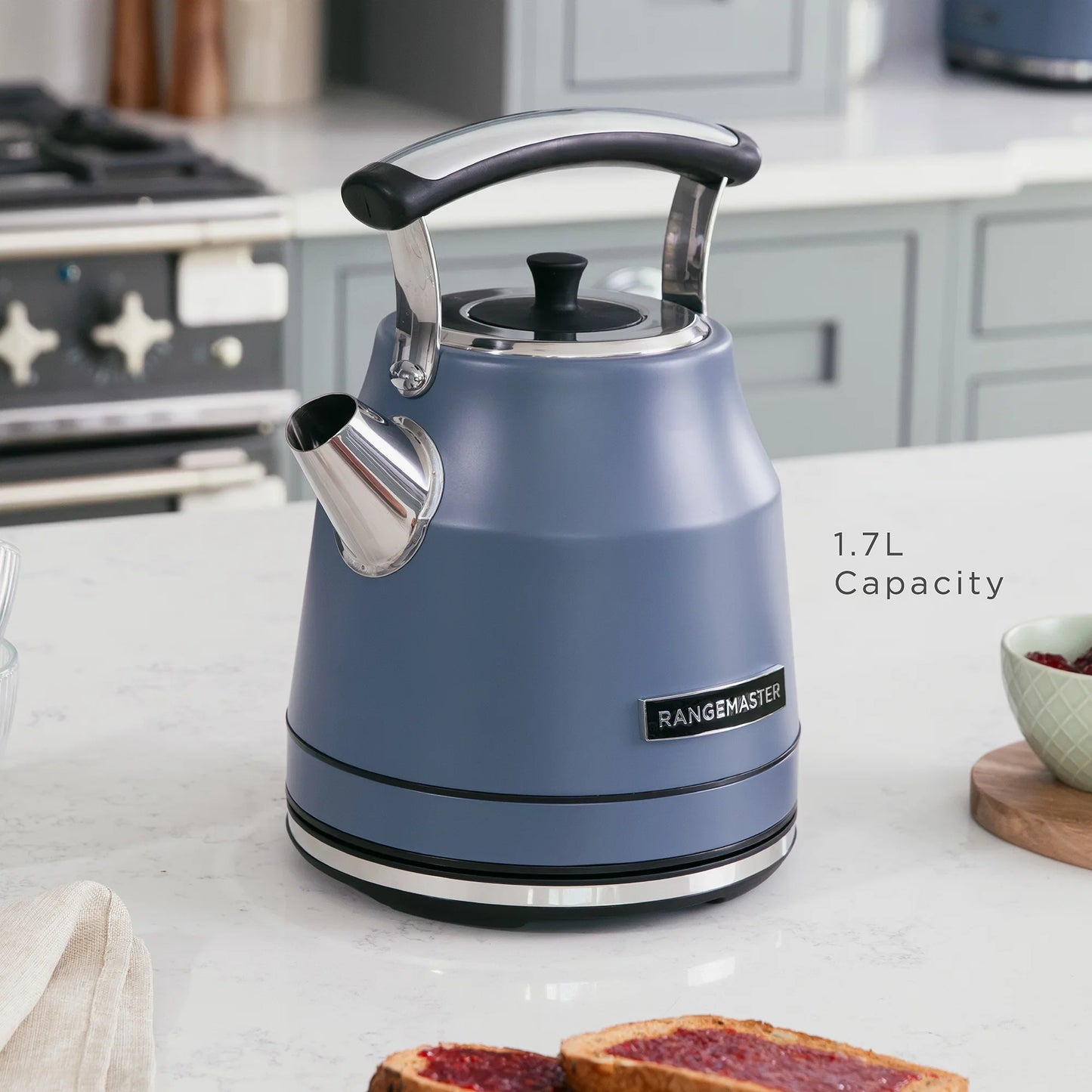 Rangemaster RMCLDK301SB Classic Kettle in Stone Blue