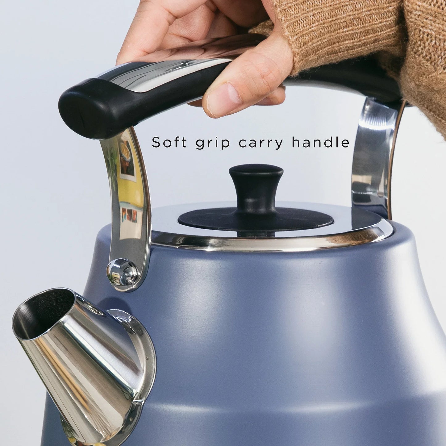 Rangemaster RMCLDK301SB Classic Kettle in Stone Blue