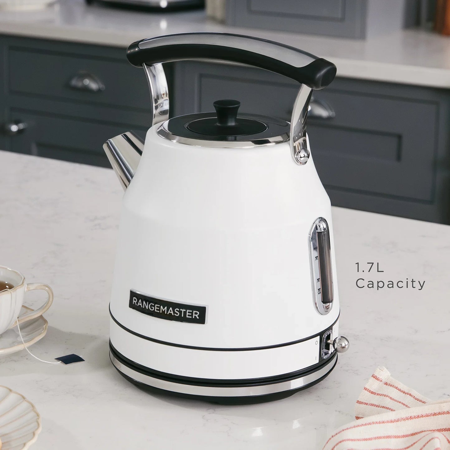 Rangemaster RMCLDK301WH Classic Kettle in Matt White