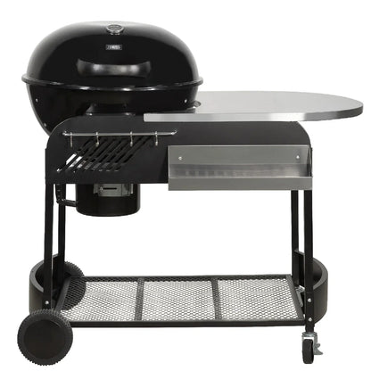 Zanussi ZCBBQ22TK-C Charcoal Trolley BBQ with Cover in Black