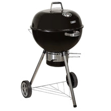 Zanussi ZCKTBBQ22-C Premium Kettle Charcoal BBQ with Cover in Black