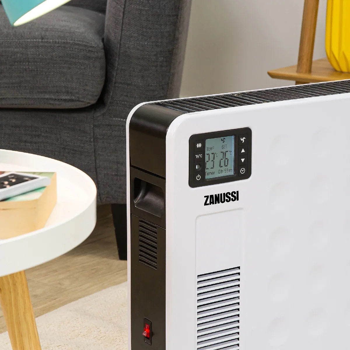 ZANUSSI ZCVH4002 Convection Heater with LCD Display 2.3KW, White