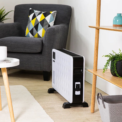 ZANUSSI ZCVH4002 Convection Heater with LCD Display 2.3KW, White