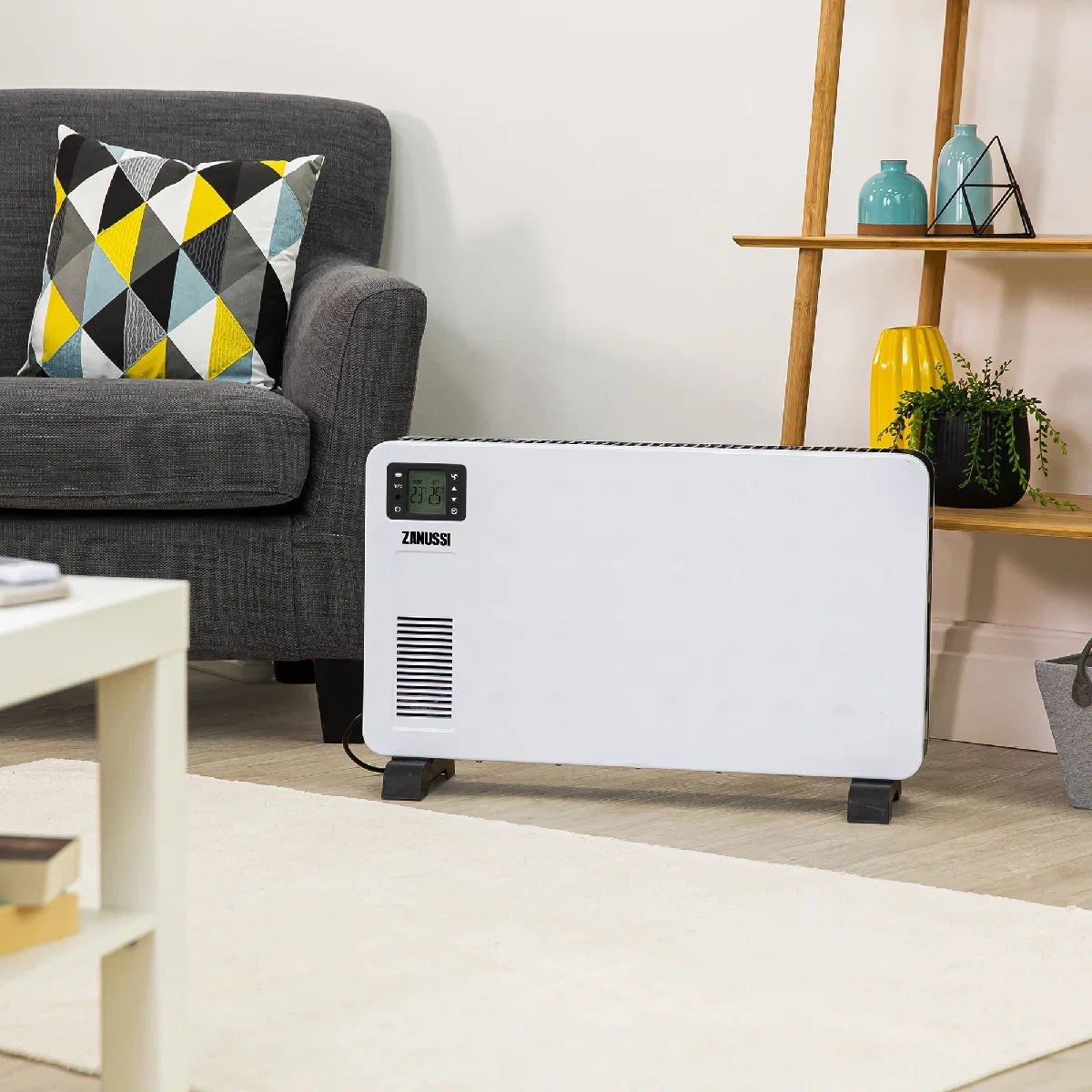 ZANUSSI ZCVH4002 Convection Heater with LCD Display 2.3KW, White