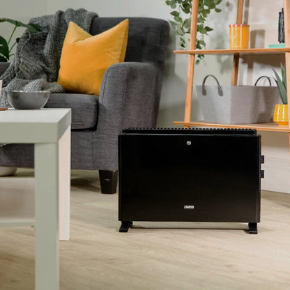 Zanussi ZCVH4004B 2kW Convection Heater in Black