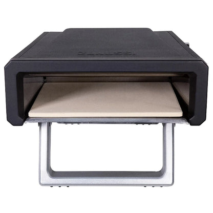 Zanussi ZGPO1PC Gas Powered Pizza Oven with Paddle and Carry Bag in Black