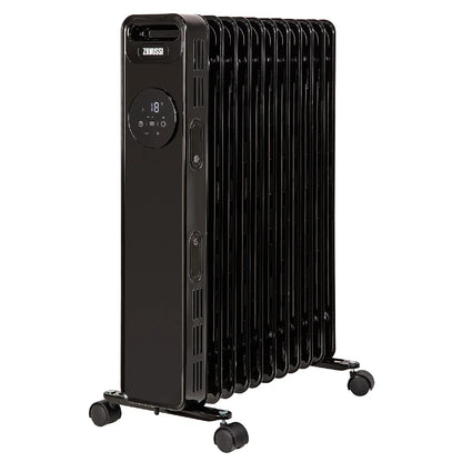 Zanussi ZOFR5005B 2.3kW Digital 11 Fin Oil Filled Radiator – Black