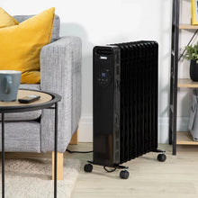 Zanussi ZOFR5005B 2.3kW Digital 11 Fin Oil Filled Radiator – Black