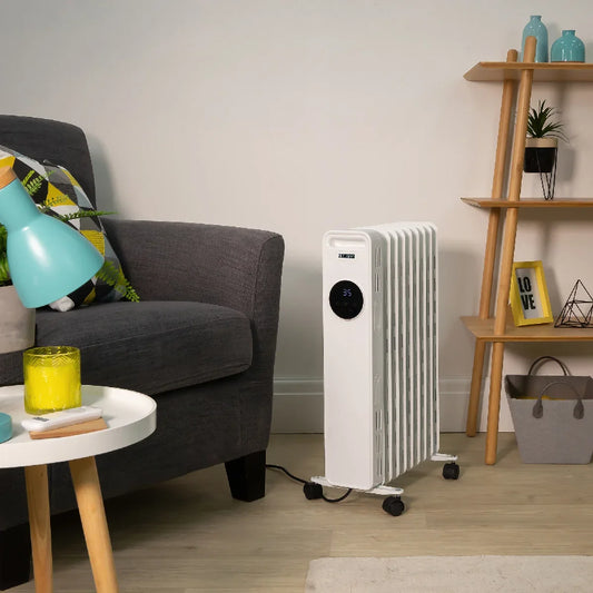 ZANUSSI ZOFR5005 Digital Oil Filled Radiator with Touch Control 11 fin