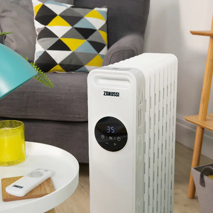 ZANUSSI ZOFR5005 Digital Oil Filled Radiator with Touch Control 11 fin