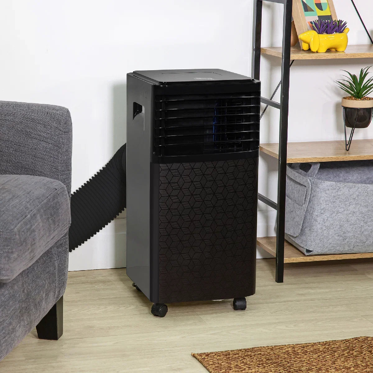 Zanussi ZPAC7001B Portable Air Conditioner, Dehumidifier & Air Cooler in Black