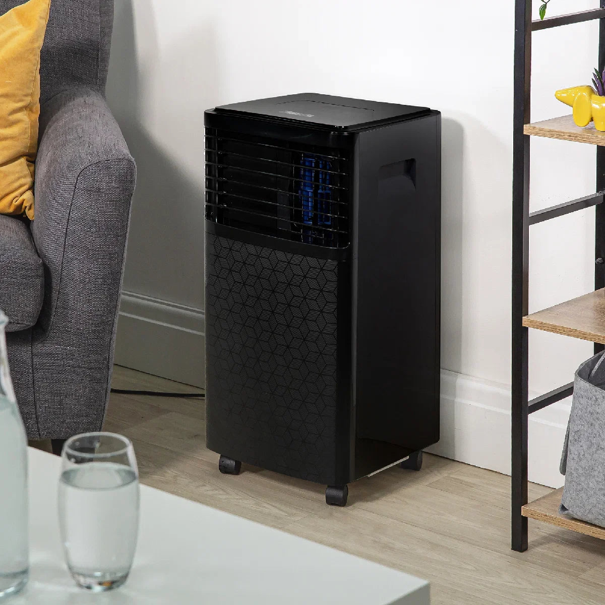 Zanussi ZPAC7001B Portable Air Conditioner, Dehumidifier & Air Cooler in Black