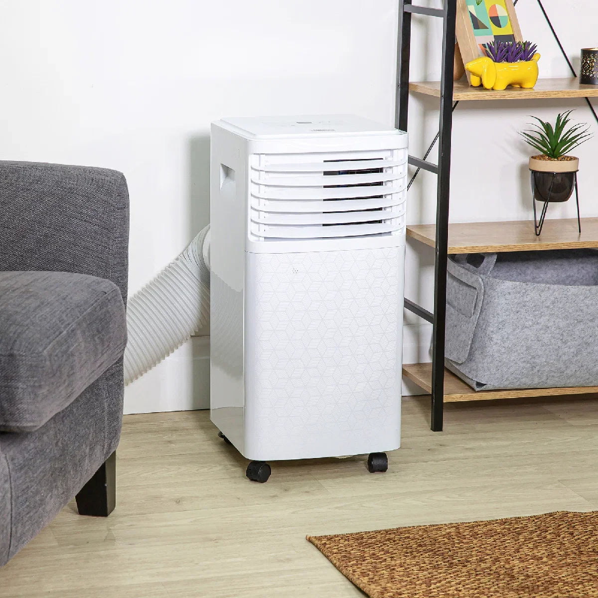 Zanussi ZPAC7001 Portable Air Conditioner, Dehumidifier & Air Cooler in White
