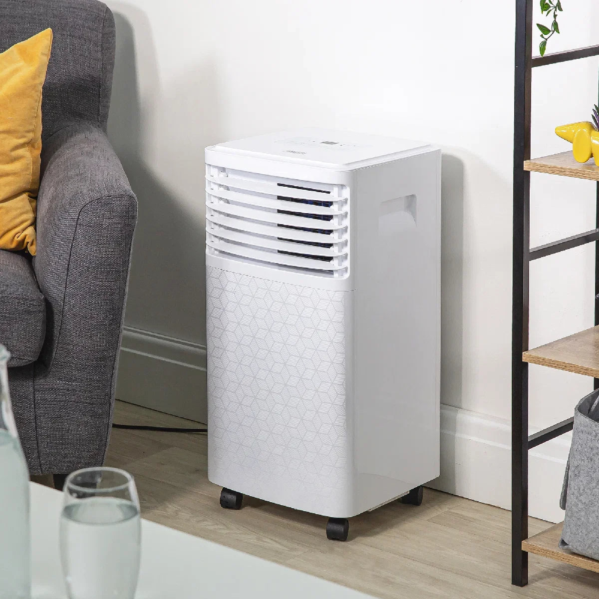 Zanussi ZPAC7001 Portable Air Conditioner, Dehumidifier & Air Cooler in White