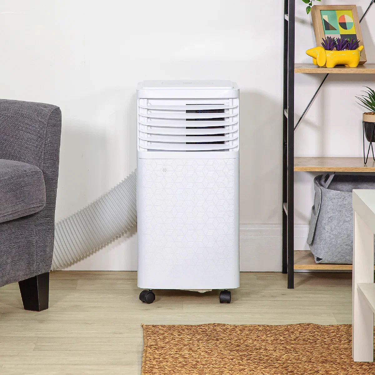 Zanussi ZPAC7001 Portable Air Conditioner, Dehumidifier & Air Cooler in White