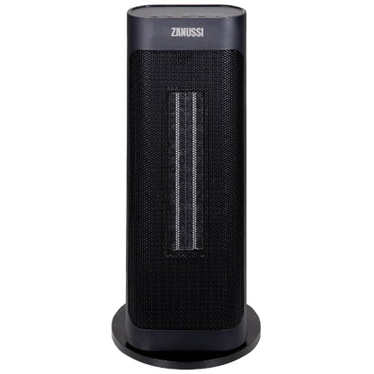 Zanussi ZPTCH3002B 2kW Compact Ceramic Tower Heater in Black